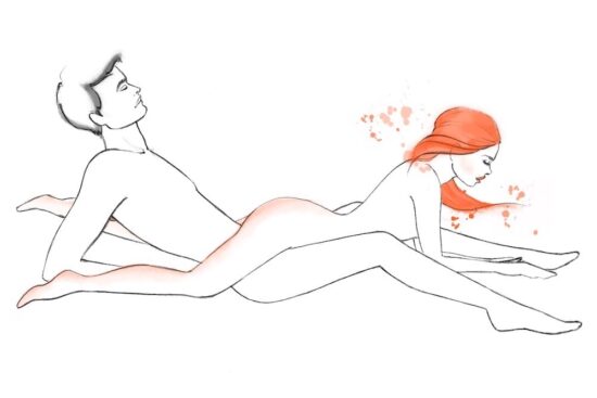 وضعيات جنسية - وضعية الحديقة الإيرلندية