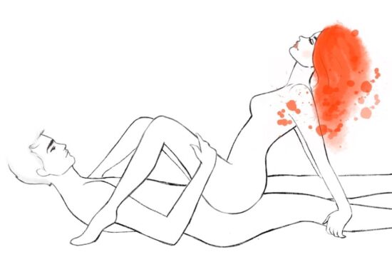 وضعيات جنسية - وضعية السلطعون