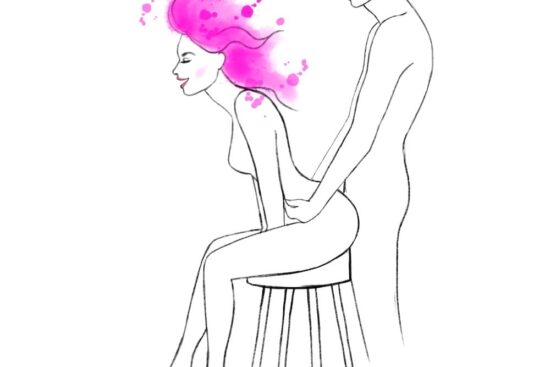 وضعيات جنسية - وضعية الكرسي العالي