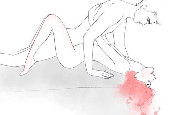 وضعيات جنسية - وضعية مفترس الرقبة